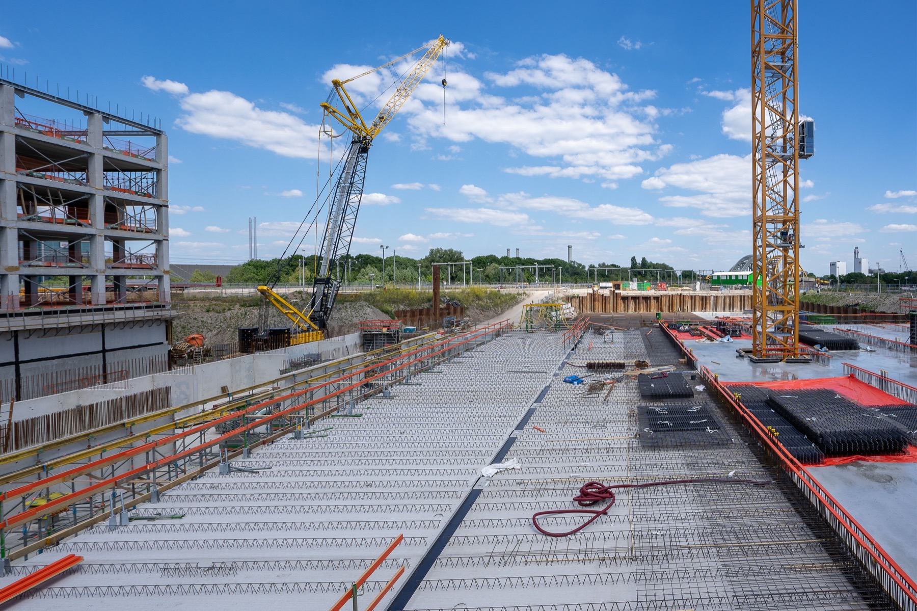 Representative ground-up commercial construction image